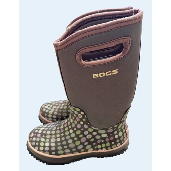 BOGS Kids Youth Insulated Waterproof Outdoor Winter Boots Sz 3 - Picture 4 of 8